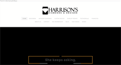 Desktop Screenshot of harrisonsdiamonds.com